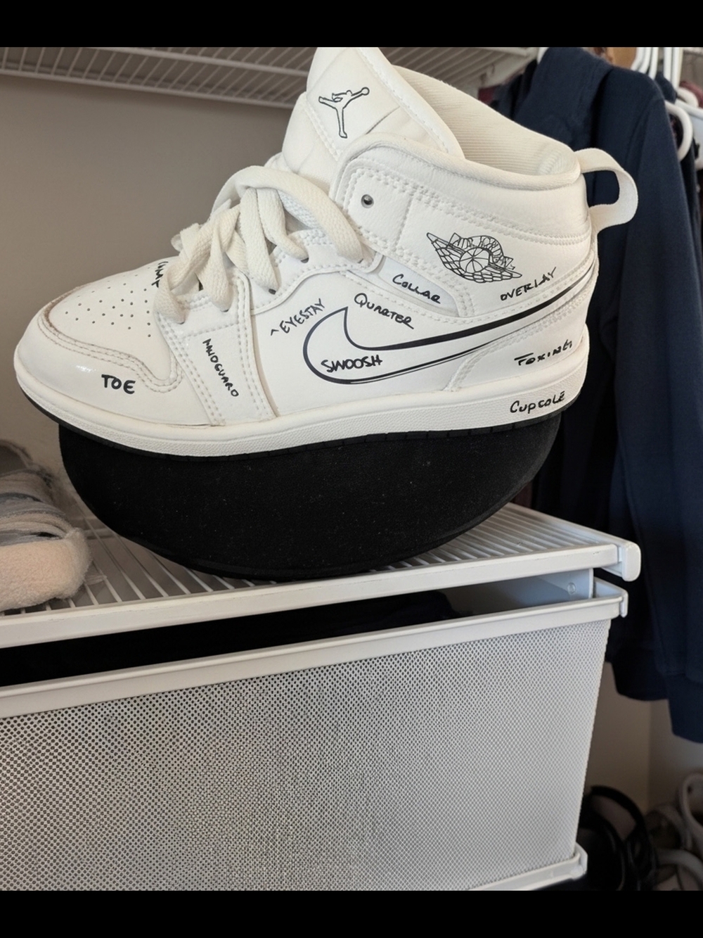 Nike White Kids Sneakers